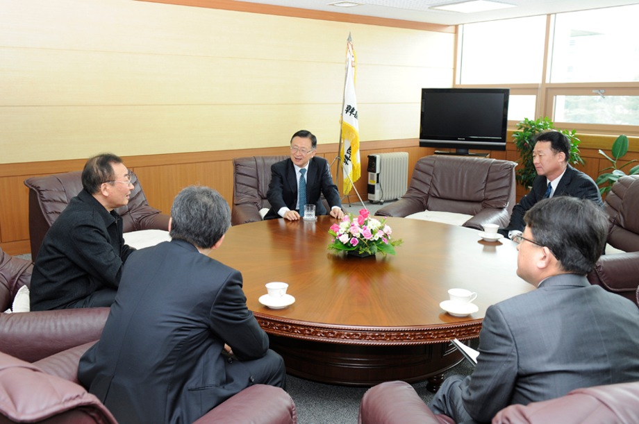 산업기술연구회 한욱 이사장 내방 이미지