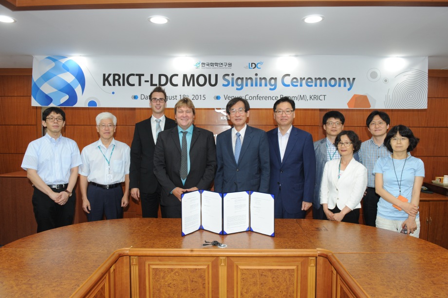 KRICT-LDC MOU 이미지