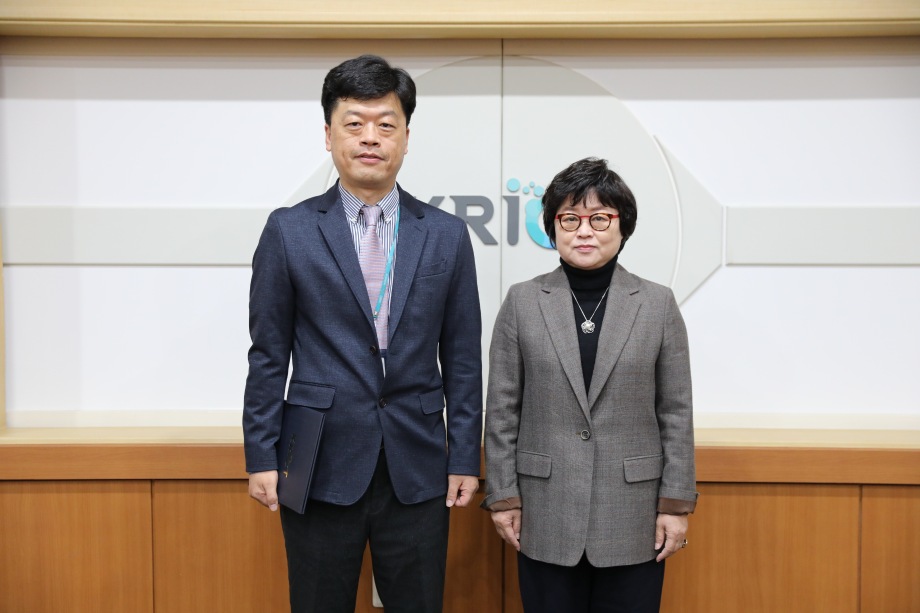 한국화학연구원 최원춘 부원장 임명장 수여식 이미지